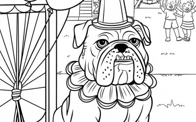 Bulldog Coloring Pages (Free PDF Printables)