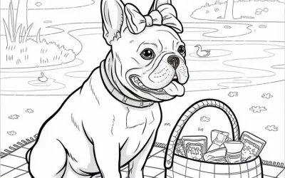 French Bulldog Coloring Pages (Free PDF Printables)
