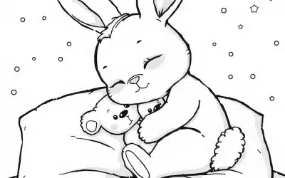 Bunny Coloring Pages (Free PDF Printables)