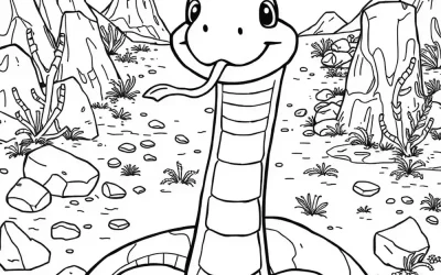 Snake Coloring Pages (Free PDF Printables)