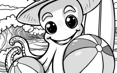 Summer Coloring Pages (Free PDF Printables)