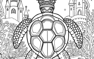 Turtle Coloring Pages (Free PDF Printables)